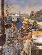 Edouard Manet Agenteuil painting